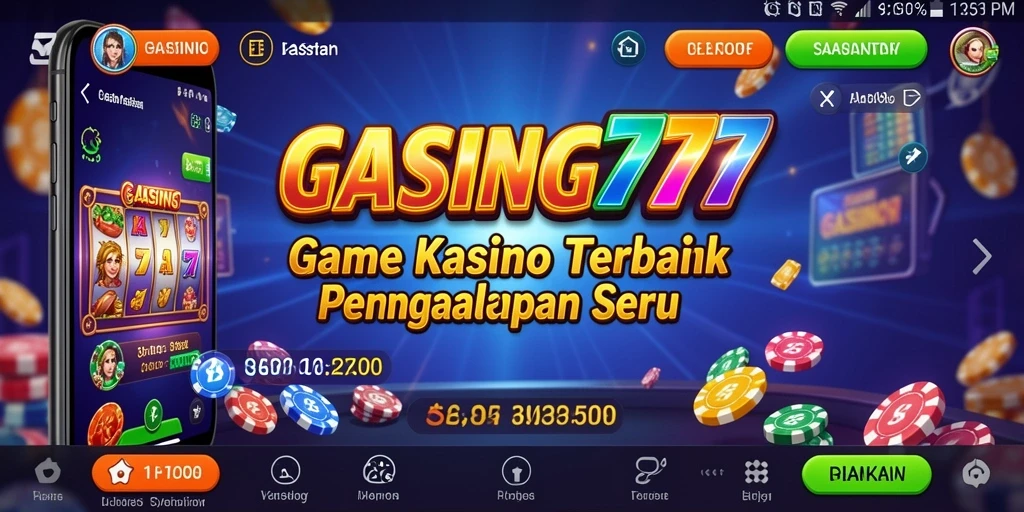 Gameplay menarik dari GASING777 dengan berbagai pilihan permainan Kasino.