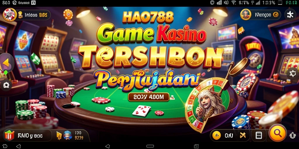 Tampilan menarik gameplay Kasino HAO788.