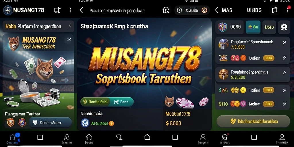 Screenshot gameplay MUSANG178 menampilkan fitur live betting yang interaktif.